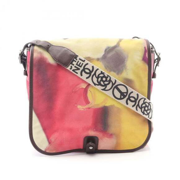 CHANEL Handbags - Chanel Coco Mark Shoulder Bag, Suede Leather, Women's, Brown Multicolor, A90809